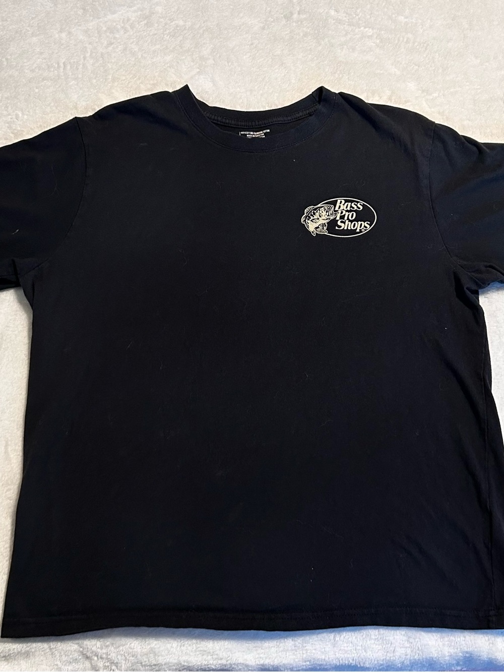 Bass Pro Shops Black Short Sleeve Logo Tee